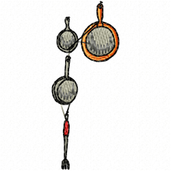 Kitchen And Tools Equipment Embroidery Design 5